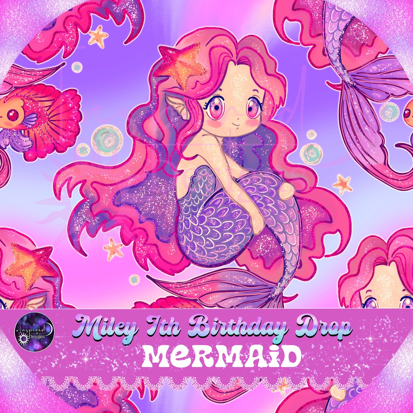 Miley's 7th Birthday - Mermaid