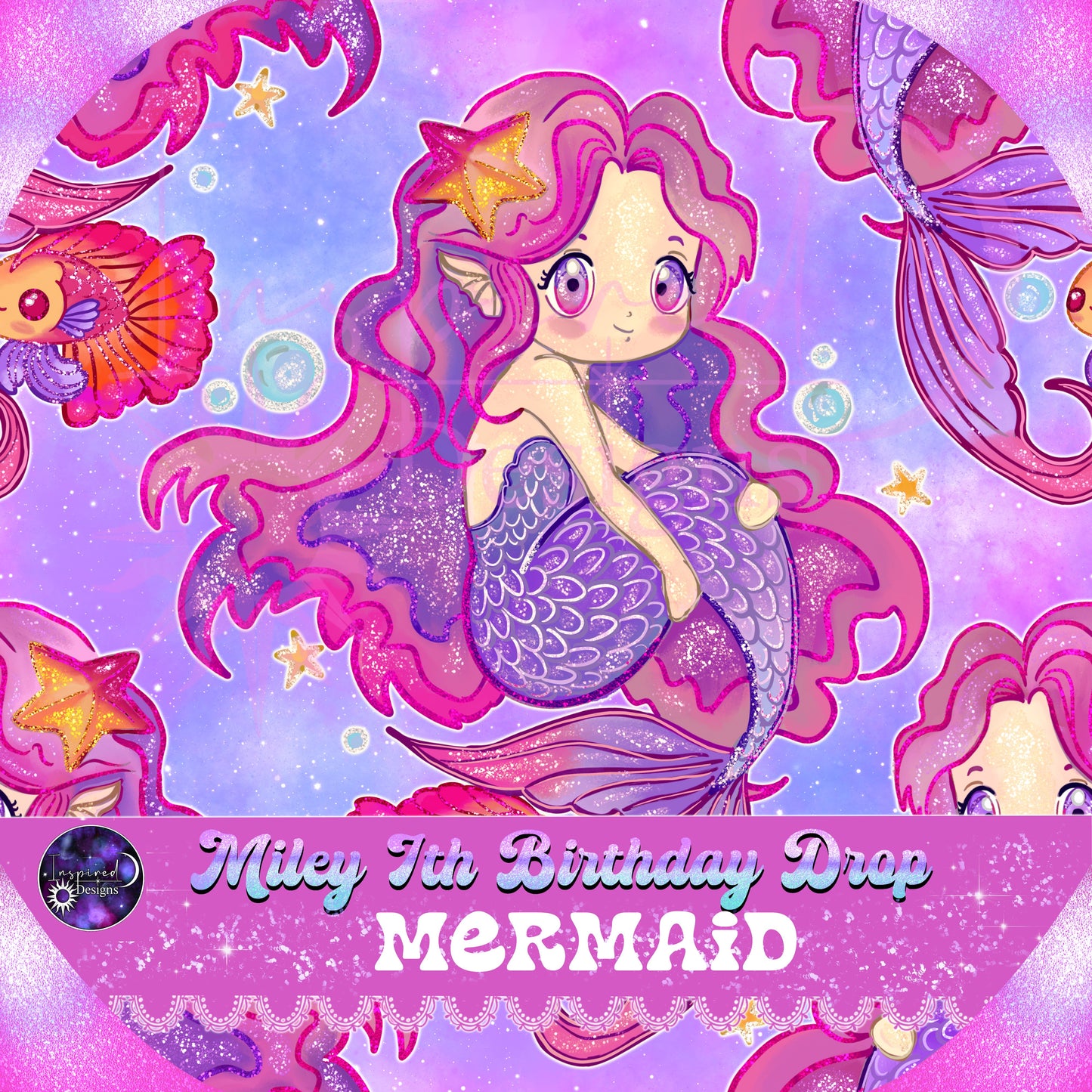 Miley's 7th Birthday - Mermaid