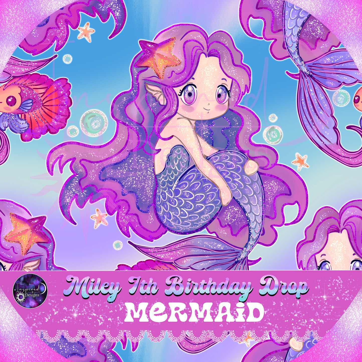 Miley's 7th Birthday - Mermaid