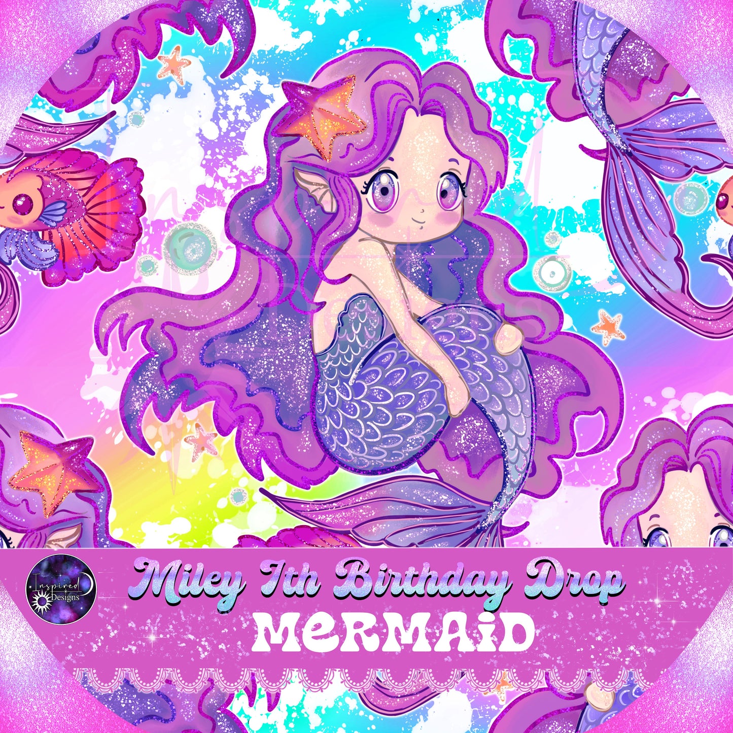 Miley's 7th Birthday - Mermaid