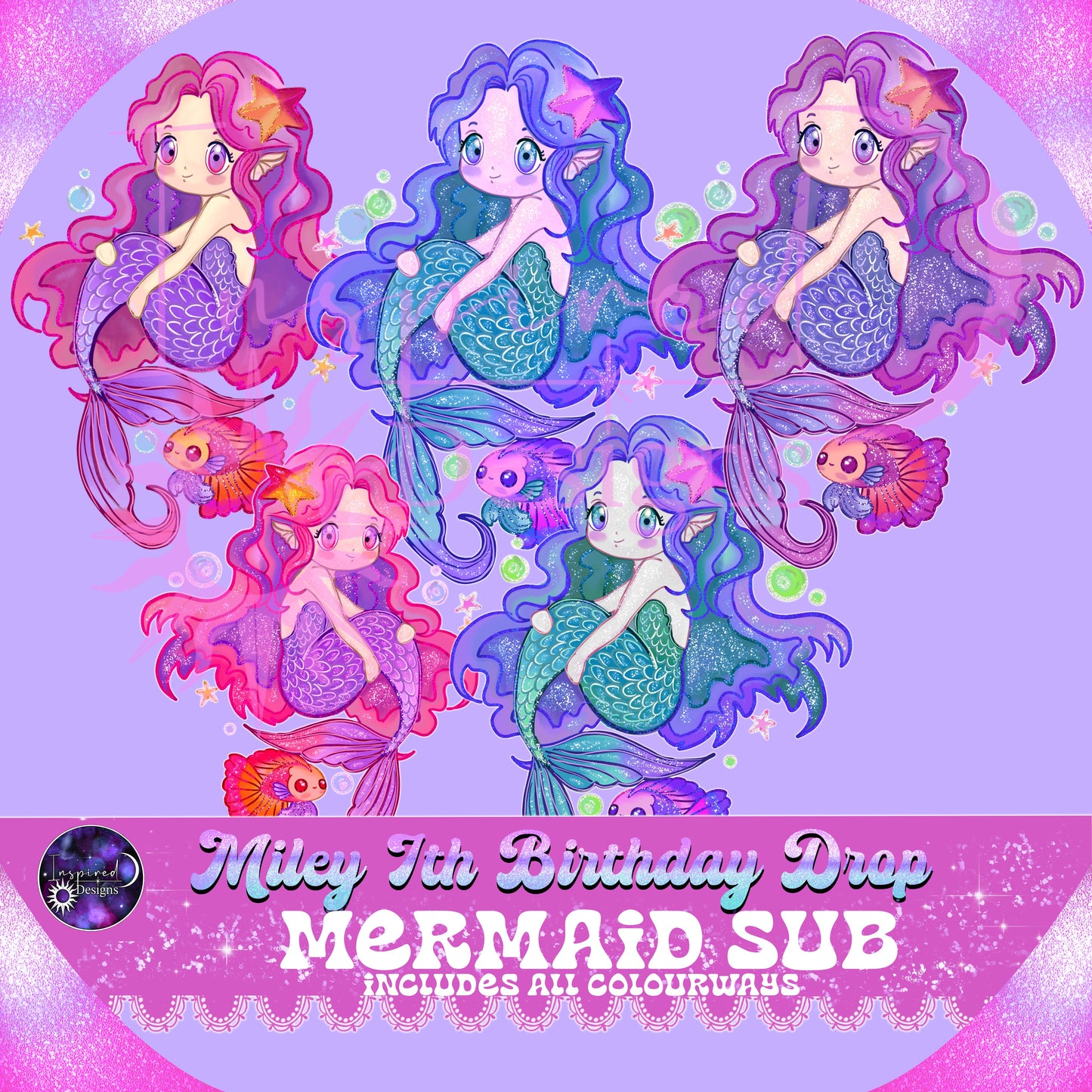 Miley's 7th Birthday - Mermaid