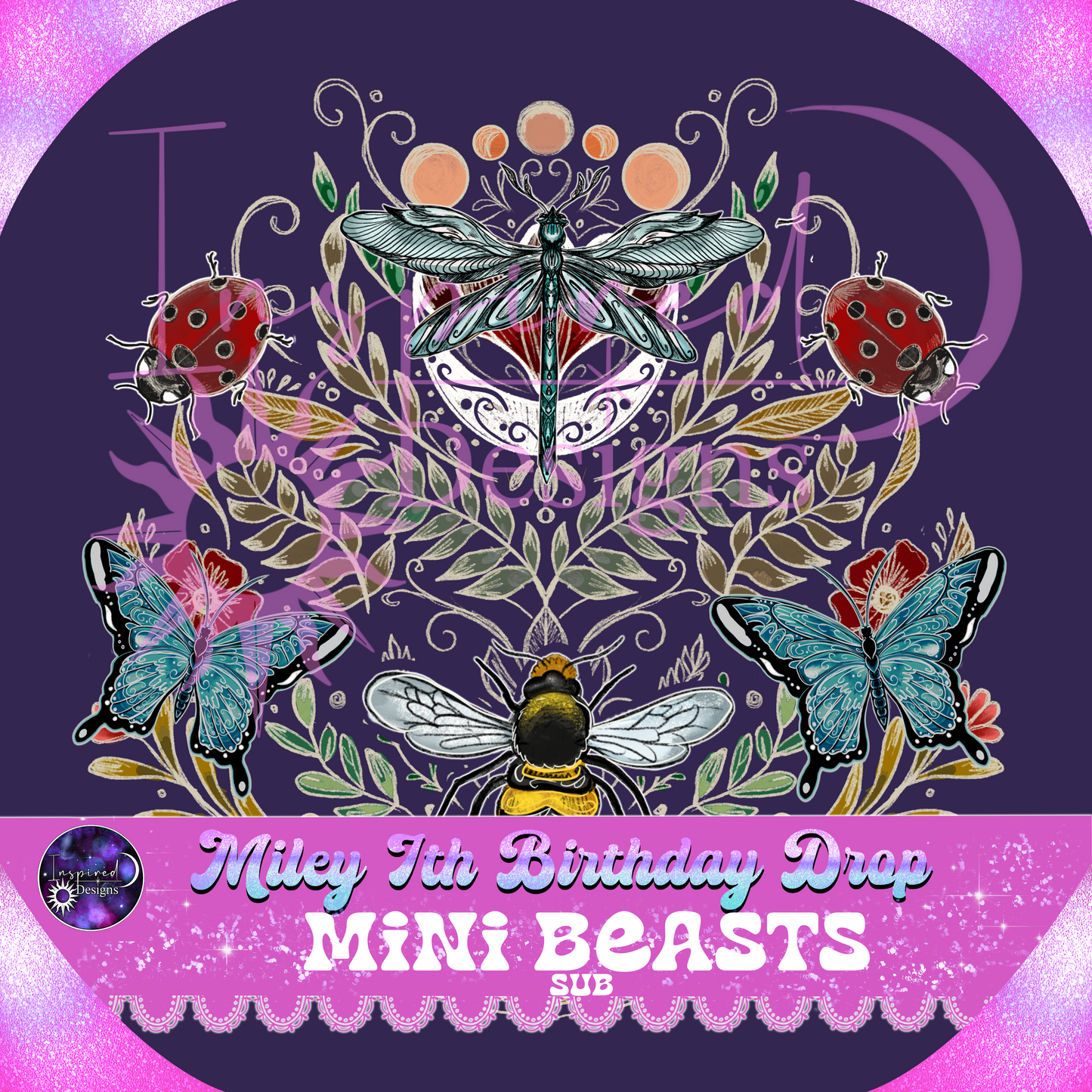 Miley's 7th Birthday - Mini Beasts