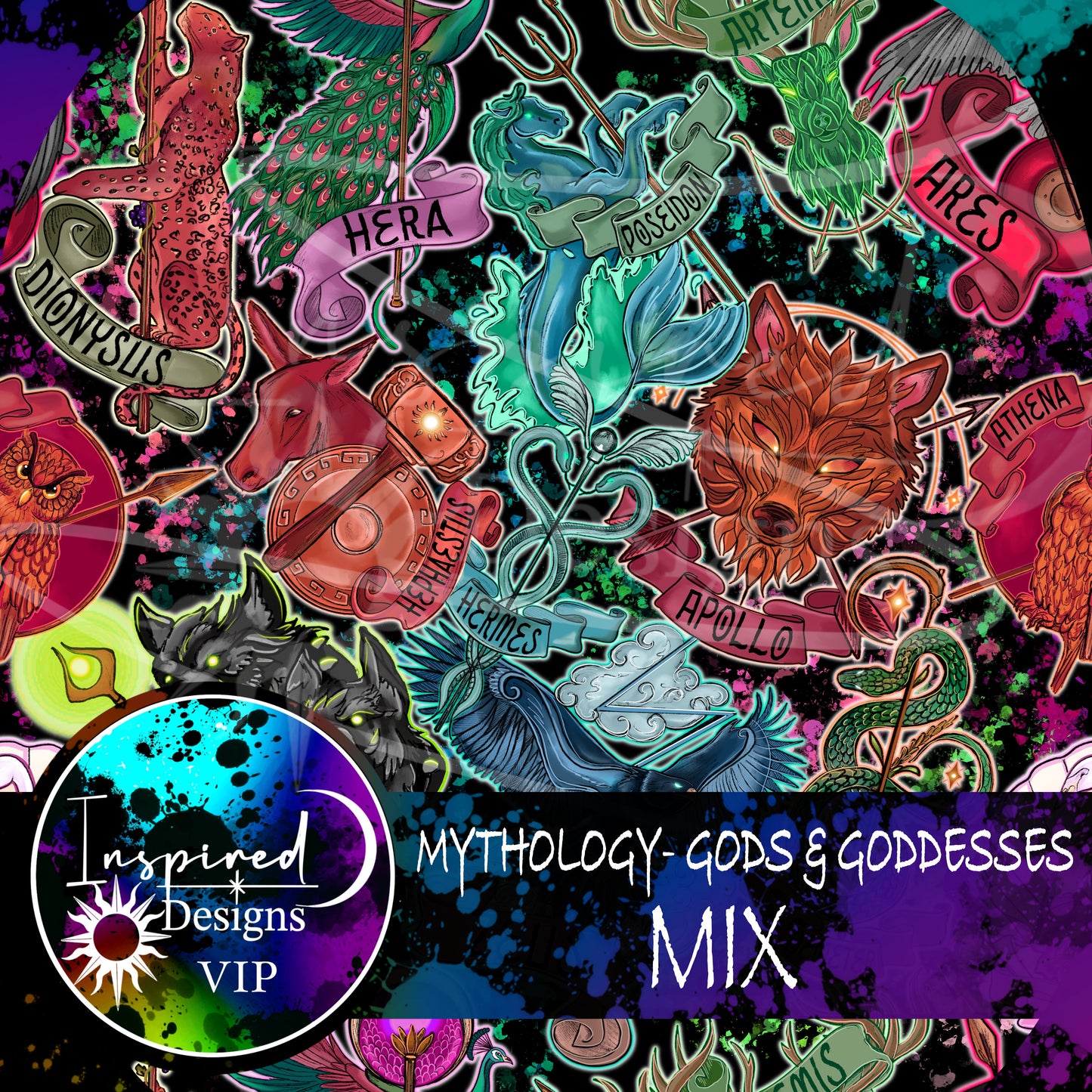 Mythology - Gods & Goddesses: Mixed & Subs