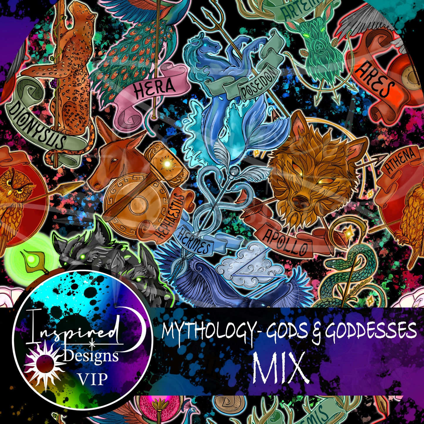 Mythology - Gods & Goddesses: Mixed & Subs