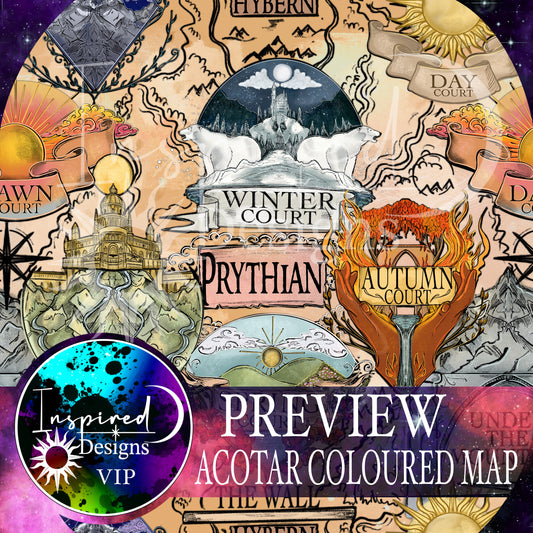 Thorns & Roses - Courts & Maps