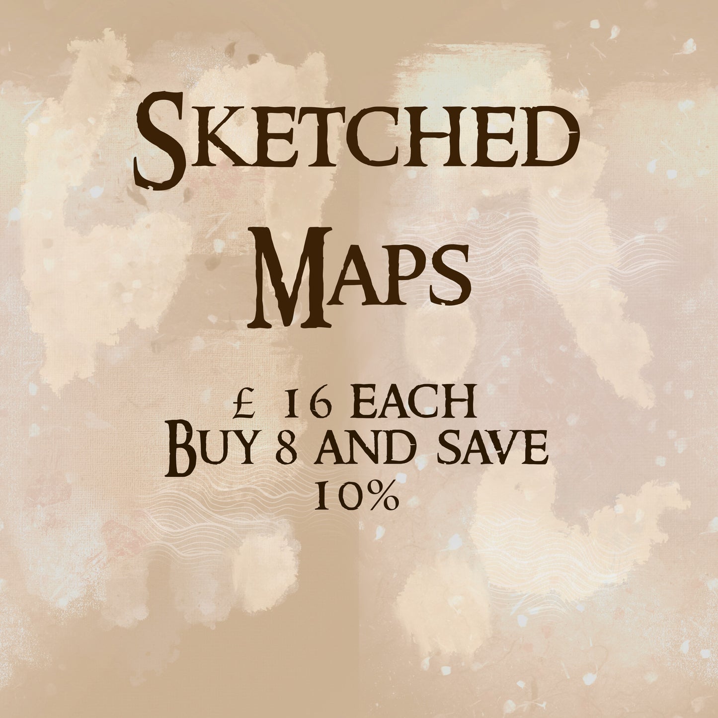 Sketched Maps