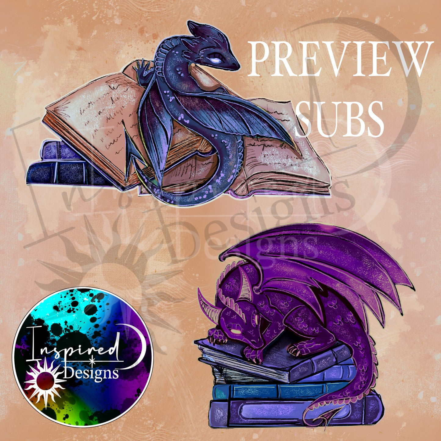 Mythology - Book Dragons & Gothic Dragons