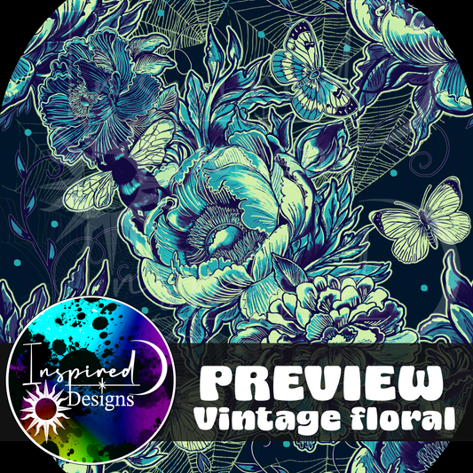 Moxie Retro - Vintage Floral