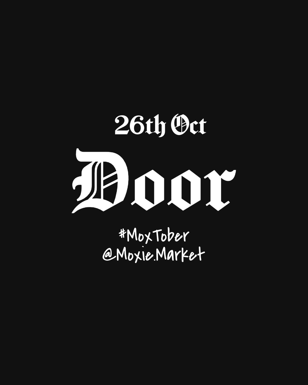 Moxtober 2026 - Door