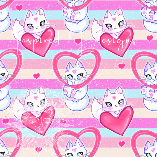 Love Cats - Stripe